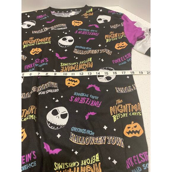 Disney Nightmare Before Christmas Sweater Size Small 4-6 - Jack Skellington Long - Picture 4 of 5